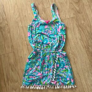 GUC Lilly Pulitzer Jarret Romper in Off the Scales Size Small